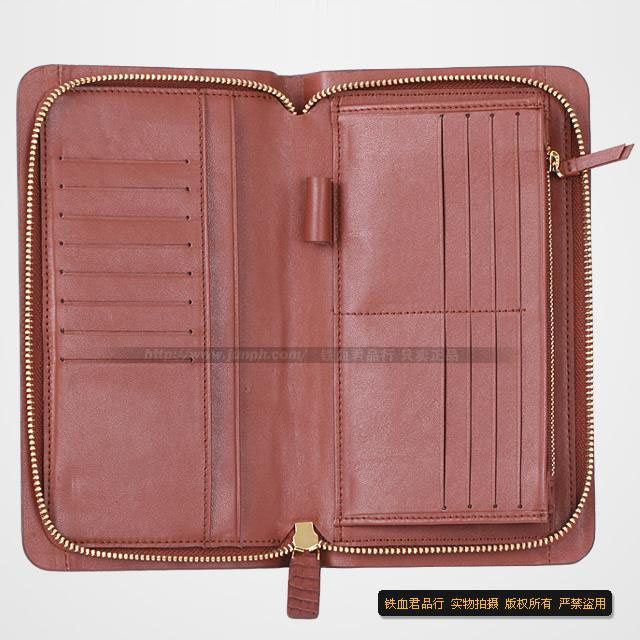 11寸鳄鱼单拉链手包 手工制作 男士钱包