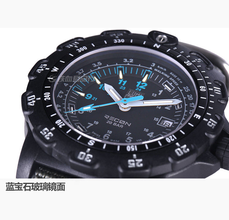 Luminox 雷美诺时 8823.KM 侦察兵夜光潜水军用手表